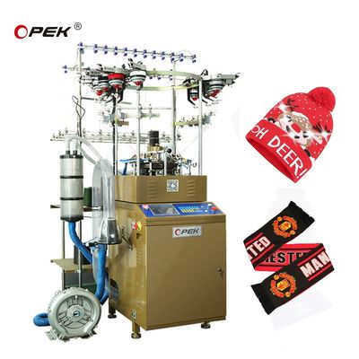 Opek 2024 populäre Design-Hüte und Schals Strickmaschine mit vollständig computergesteuerter Steuerung