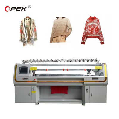 Hochgeschwindigkeits 12G 52-Zoll-Flachstrickmaschine für die kommerzielle Pulloverproduktion