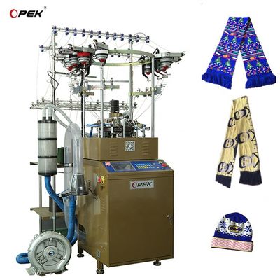 Computergestützte Acrylwolle Baumwolle Beanie Hut Kappe Strickmaschine von Top Opek 365