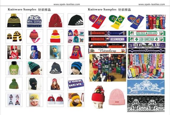 Weiterentwickelte automatische Strickmaschine für Opek Fashion Beanie und Football Club Schal