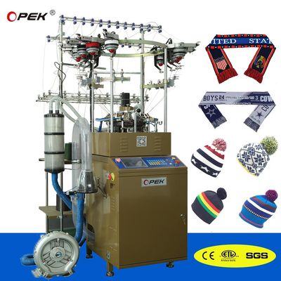 Vollcomputergesteuerte Fussballschal-Strickmaschine mit vollautomatischem Alarm