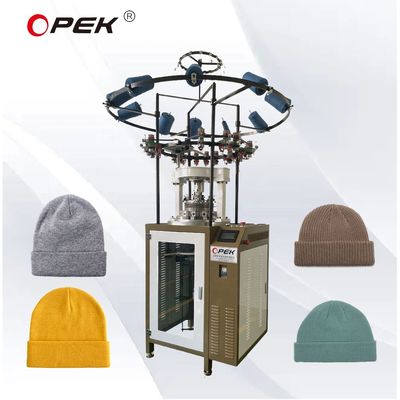 Multifunktionale Waffelstiche Rib Hat Strickmaschine für schnelle und einfache Bedienung