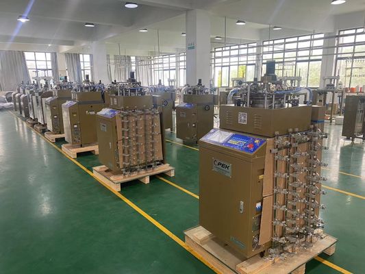 600 Stück/Monat OPEK Automatische Jacquard-Schalmachmaschine mit Servomotor