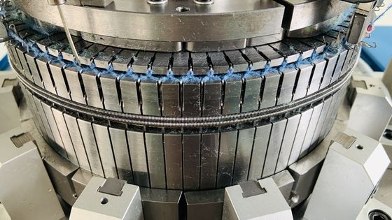 4-10 Zoll Zylinder Durchmesser Computerisierte Gewerbliche Rippen und Tuck Hats Strickmaschine