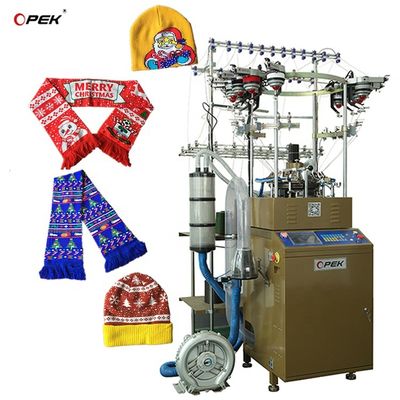 Motorisierte Jacquard-Hut- und Schal-Strickmaschine für Ihr Unternehmen