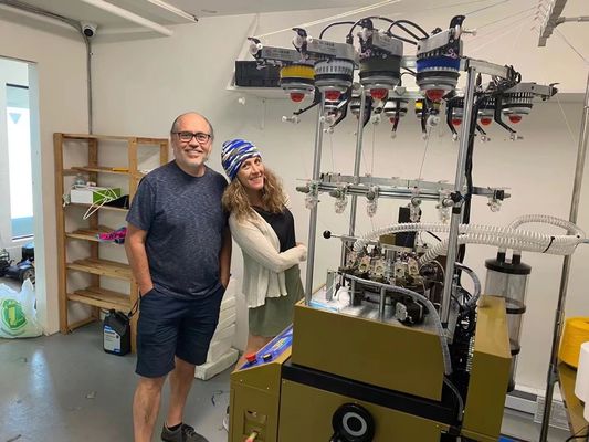Berührungsschirm OPEK Kreisförmig Jacquard Schal und Hut Strickmaschine 9INCH Zylinder Durchmesser