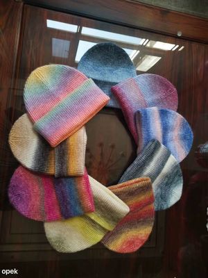 Kleine Baby-Beanie Hut Strickmaschine mit 4-10 INCH Zylinder Durchmesser 600sets/monat