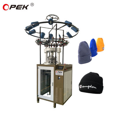 70-300 Nadeln kundenspezifische 2023 Stil Kreislauf Strickmaschine für Mode Rib Hat