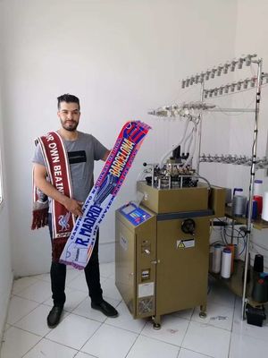 Vollautomatische, kreisförmige, nahtlose Maschine für Kopfbedeckung