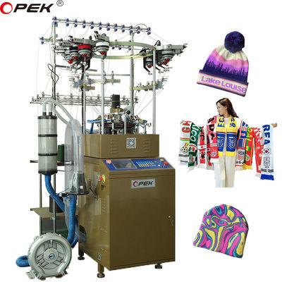 Jacquard Beanies und Schals mit Touchscreen Spezialisierung der OPEK Strickmaschine