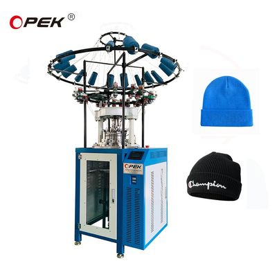 Hochproduktive automatische 9 Zoll kreisförmige Rip Hat Cap Beanie Strickmaschine von OPEK