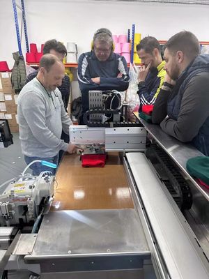 Professionelle Opek 300HS industrielle Nähmaschine perfekt für die Hutproduktion