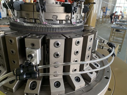 Warp Stricking Mayer Kreislauf Strickmaschine mit professioneller und AUTO Schmierung