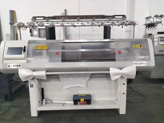 Jacquard-Flachswettermaschine für Männer mit doppelter Strickmethode