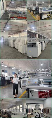 Doppelte Strickmaschine 650 KG 52 Zoll Computergestützte Flachstrickmaschine für Pullover