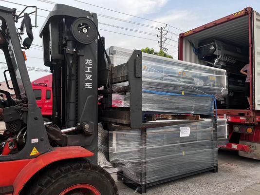 Doppelte Strickmaschine 650 KG 52 Zoll Computergestützte Flachstrickmaschine für Pullover