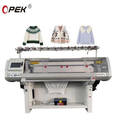 1.6m/S Doppelsystem Jersey Flat Sweater Strickmaschine mit 1000 W Stromverbrauch
