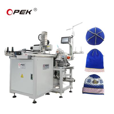 OPEK-300HS Automatische Hütten Nähmaschine Computerisierte Betrieb Flachbettkonfiguration