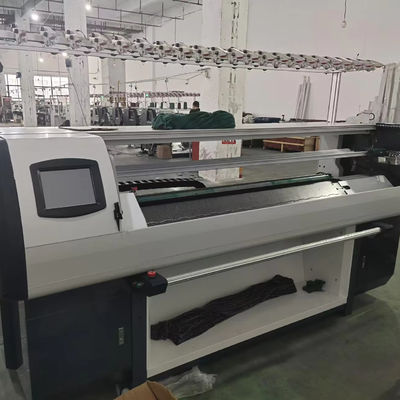 Geschwindigkeit 3.5G Doppelsystem Jacquard Pullover Strickmaschine in 2500*850*1600mm Größe