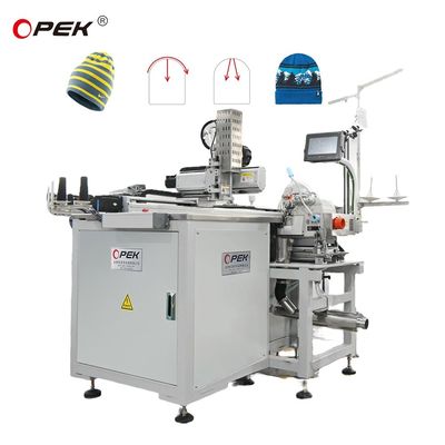 Vollautomatische industrielle Nähmaschine Wanderstiche mit Overlock-Stich