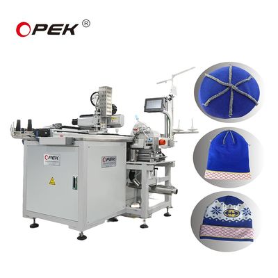 Vollautomatische industrielle Nähmaschine Wanderstiche mit Overlock-Stich