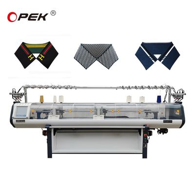 3765*900*1440MM Einzelsystem Doppelkarrenkragen Strickmaschine Verkauf 14g 16g