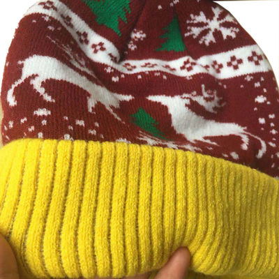 Glatte Bedienung Gelbe Hochgeschwindigkeits Jacquard Hut Webmaschine mit automatischem Schmieren