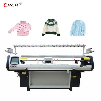 Voll Jacquard Flachstrickmaschine Doppelsystem Computerverkäufe für Ende Pullover