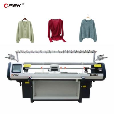 Voll Jacquard Flachstrickmaschine Doppelsystem Computerverkäufe für Ende Pullover