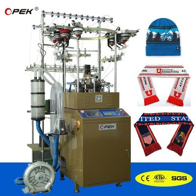 OPEK Mann Mode Beanie und Kappe Strickmaschine mit Servomotor Technologie
