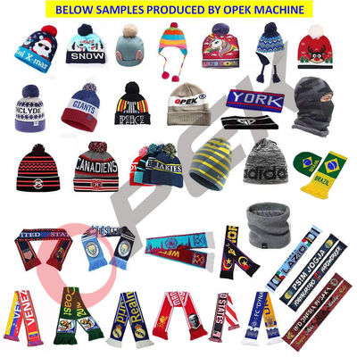 OPEK Mann Mode Beanie und Kappe Strickmaschine mit Servomotor Technologie