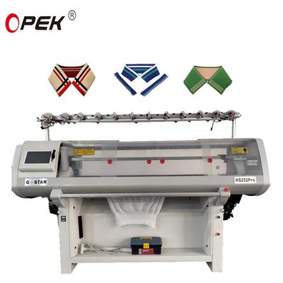 52-Zoll-Doppelstrickmaschine Flachstrickmaschine für präzise Strickresultate