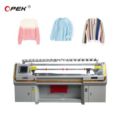 Computergestützte Jacquard-Flachstrickmaschine für Gewebe und Kragenbau