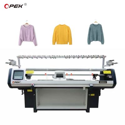 Computergestützte Jacquard-Flachstrickmaschine für Gewebe und Kragenbau