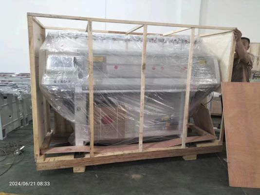 52-Zoll-Doppelstrickmaschine Flachstrickmaschine für präzise Strickresultate