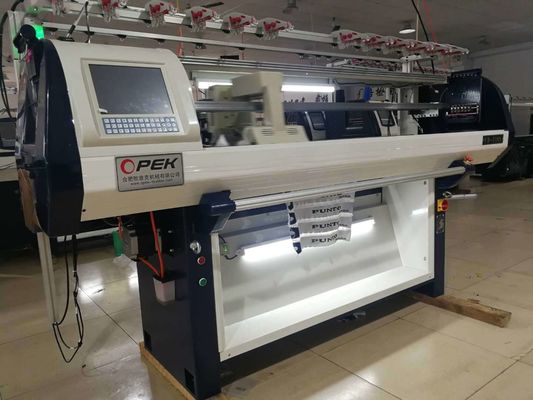 Computergestützte Jacquard-Flachstrickmaschine für Gewebe und Kragenbau