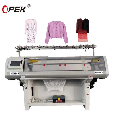 Jacquard Strick-Pullover für computergestützte Flachstrickmaschine aus dem Produktionswerk