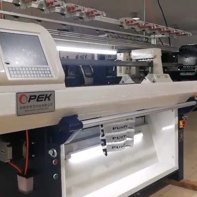 Top-Chinesen der Hochgeschwindigkeits-Flachstrickmaschine für nachhaltige Produktion