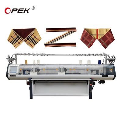 OPEK Computergestützte Strickmaschine zur Herstellung von Flachmanschettenplatten Leistung 1500 W