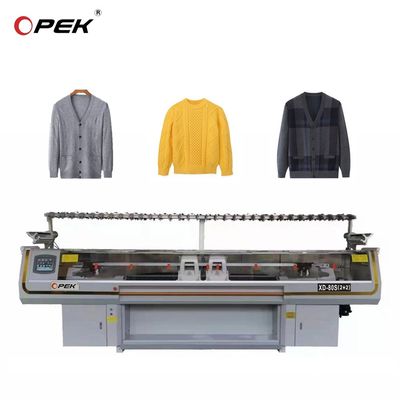 Doppelsystem 52 Zoll Flachkaschmir Strickmaschine perfekt für Stricken Schuhe Ober