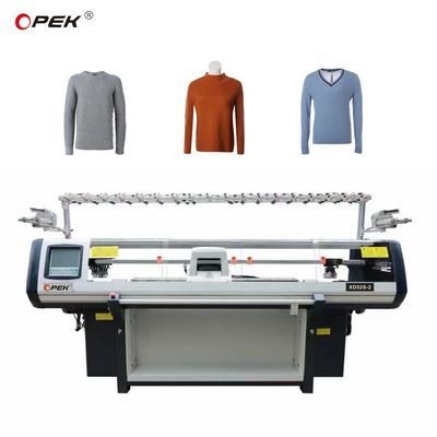 10GG Voll Jacquard-Flachstrickmaschine zur vollständig computergestützten Pulloverherstellung