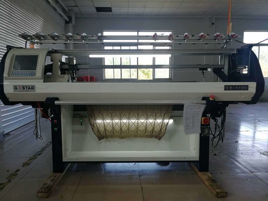 Einfachfahrzeug Einfachsystem Voll Jacquard-Flachstrickmaschine mit Computer