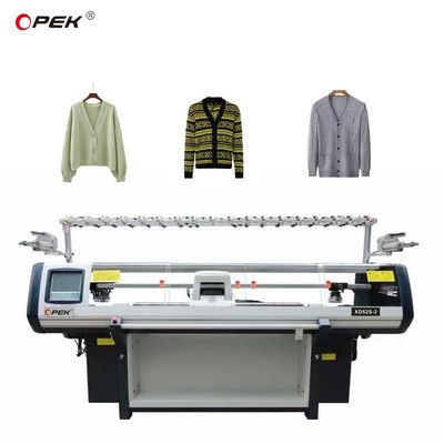 52-Zoll-Doppel-System-Strickenbreite Baumwoll-Strichmaschine mit 1280 KG Kapazität