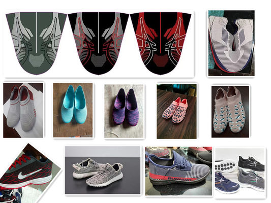 1.2m/s Geschwindigkeit OPEK Automatische Strickläufe Laufschuhe Oberste Strickmaschine für Flyknit
