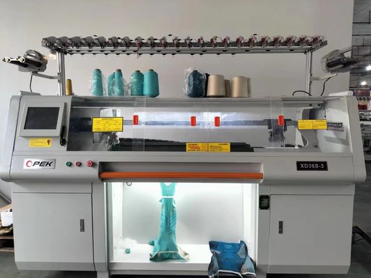 36 Zoll 3 System 14gg Schuhe Oberste Strickmaschine für vollständig Jacquard Pullover Strick
