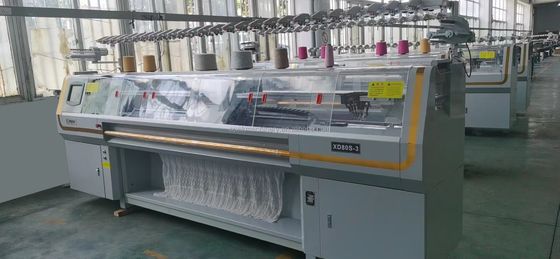 80 Zoll 3 System automatische Jacquard Pullover Strickmaschine mit Kundenanforderungen