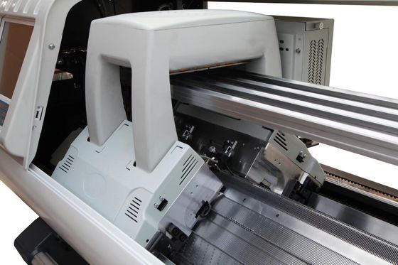 Doppelsystem-computergestützte Pullover-Strickmaschine mit Einfahrzeug