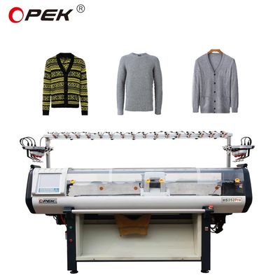 Hohe Stabilität Kragen OPEK Fashion Flat Pullover Strickmaschine für Strick Pullovers
