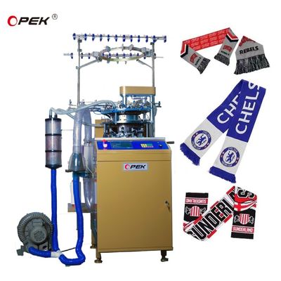 Multi-Gauge OPEK 9 Zoll Zylinder Jacquard Rundhut und Schal Strickmaschine