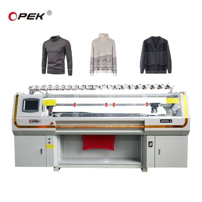 OPEK Voll Jacquard High Speed Vier System Pullover Strickmaschine Funktion Pullover